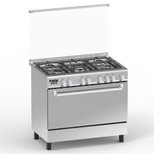 CUISINIERE 5 FEUX FINIX 90X60 G95ND-M (62V12T2G1X) INOX