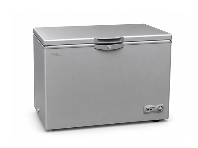 CONGELATEUR HORIZONTAL COFFRE 400L FINIX BD(W)-377 GRIS 110X67X83