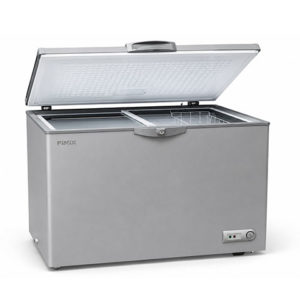 CONGELATEUR HORIZONTAL COFFRE 300L FINIX FIN-300 VITR GRIS 985X565X82