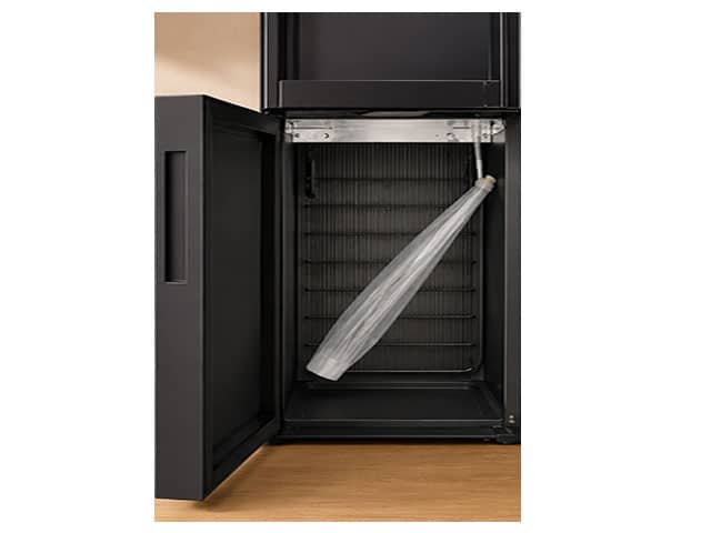 FONTAINE A EAU FINIX AVEC CHARGMT BAS FIN-213 NOIR/GRI 310x305x1020MM