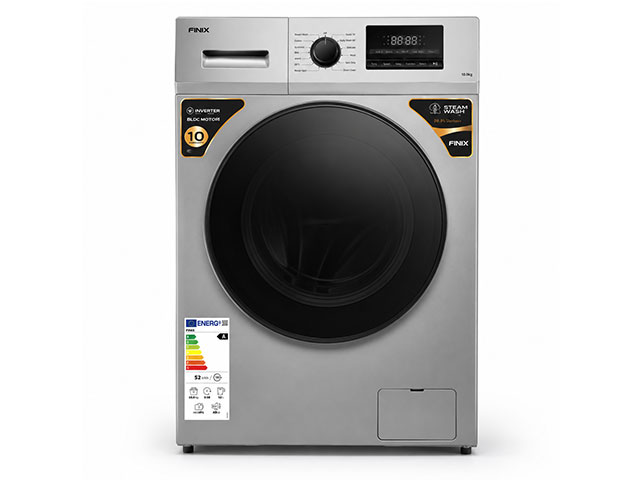 MACHINE A LAVER 12KG+SECH 7KG FINIX INV FIN120-IXDG06 GRIS 595*668*85